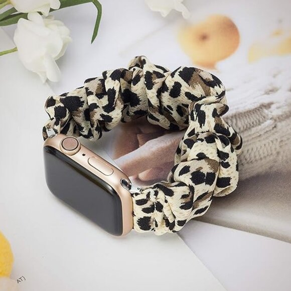 Scrunchie Watch Bands for Apple Watch - Picture 2 of 9